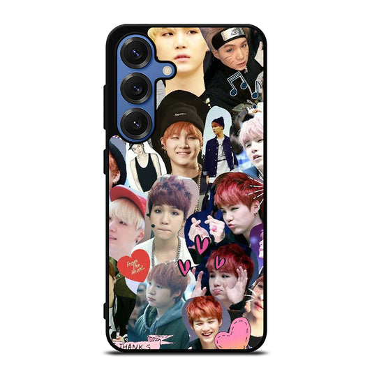 SUGA BTS COLLAGE Samsung Galaxy Case Cover