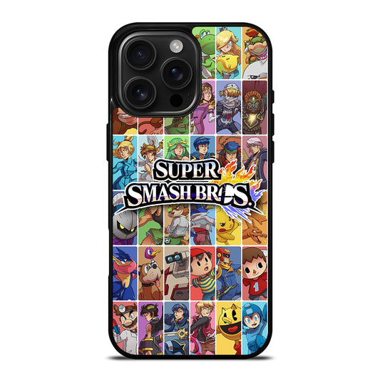 SUPER SMASH BROS CHARACTER iPhone Case Cover