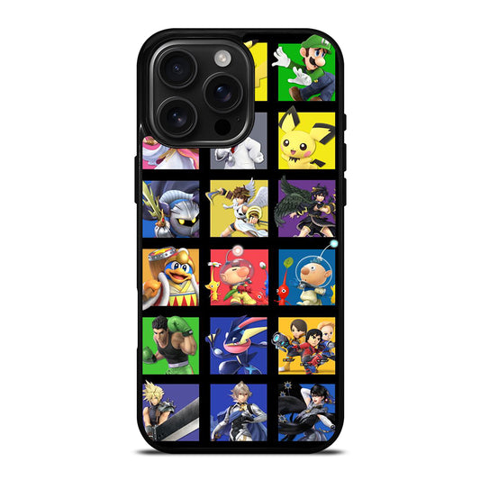 SUPER SMASH BROS VIDEO GAME iPhone Case Cover