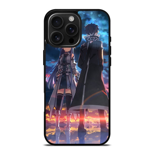 SWORD ART ONLINE ANIME KIRITO AND ASUNA iPhone Case Cover