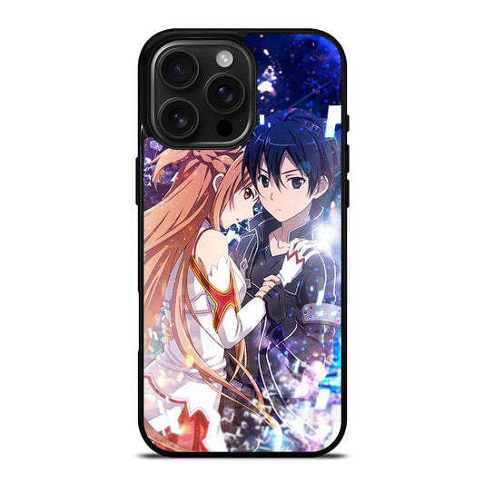 SWORD ART ONLINE ANIME KIRITO AND ASUNA 2 iPhone Case Cover