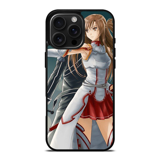SWORD ART ONLINE KIRITO AND ASUNA ANIME 2 iPhone Case Cover