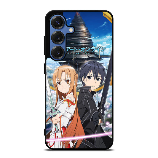 SWORD ART ONLINE KIRITO AND ASUNA ANIME Samsung Galaxy Case Cover