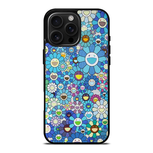 TAKASHI MURAKAMI FLOWERS 3 iPhone Case Cover