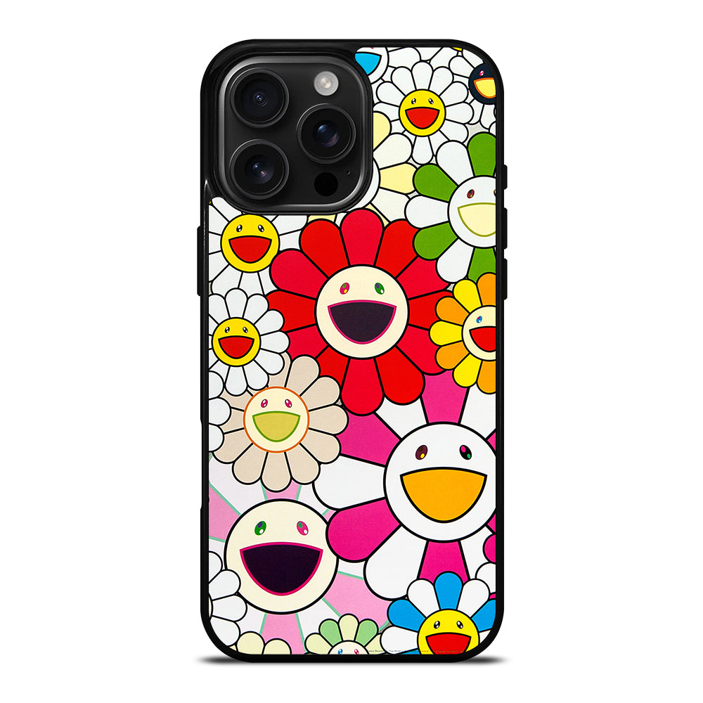 TAKASHI MURAKAMI FLOWERS 5 iPhone Case Cover