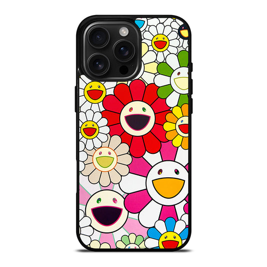 TAKASHI MURAKAMI FLOWERS 5 iPhone Case Cover