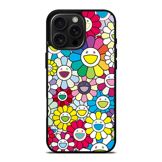 TAKASHI MURAKAMI FLOWERS COLORFUL iPhone Case Cover