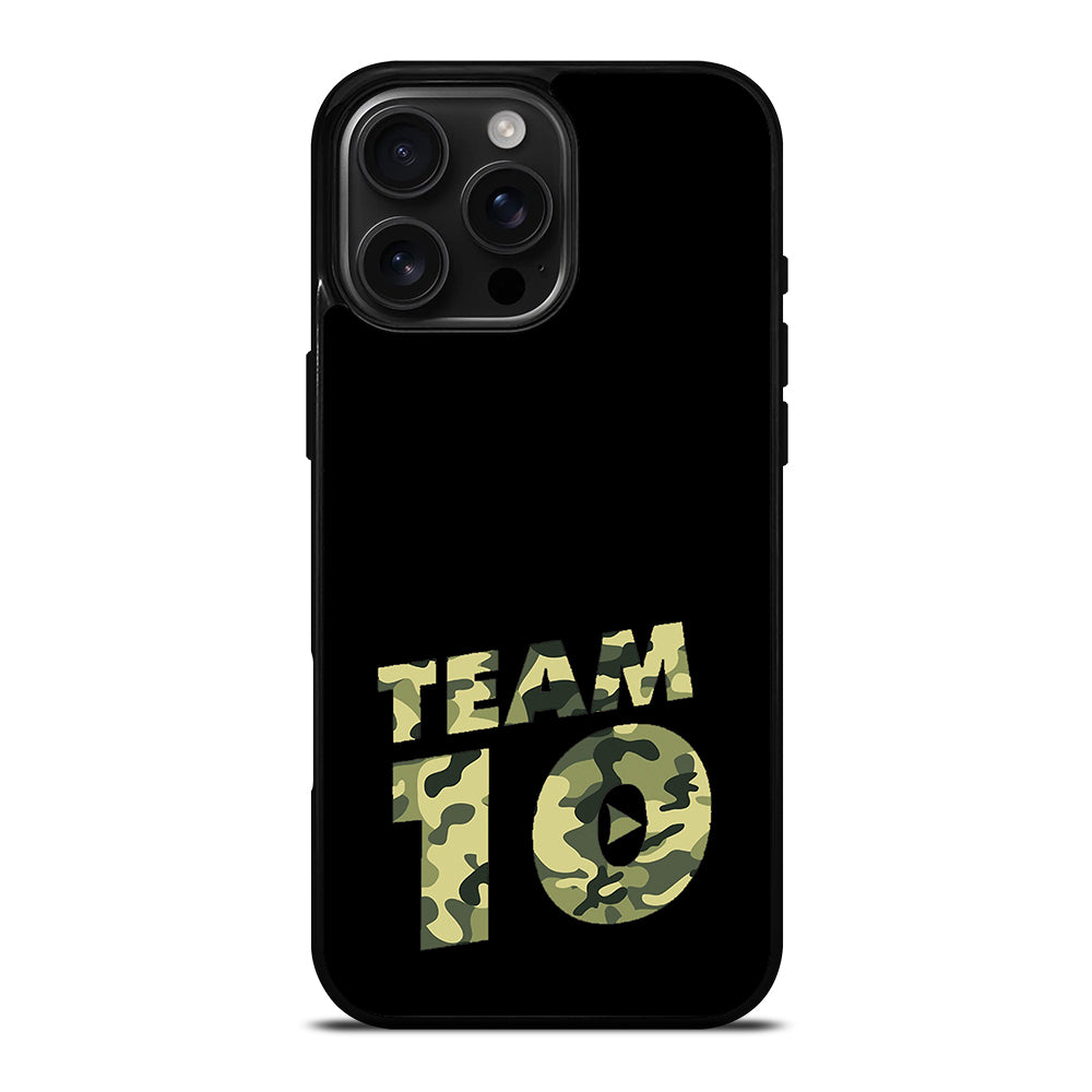 TEAM 10 CAMOUFLAGE iPhone Case Cover