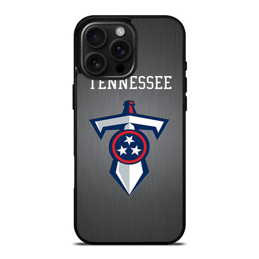 TENNESSEE TITANS METAL LOGO iPhone Case Cover