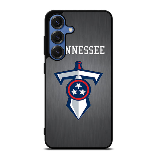 TENNESSEE TITANS METAL LOGO Samsung Galaxy Case Cover