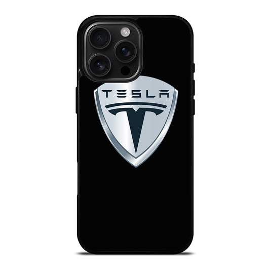TESLA BLACK LOGO iPhone Case Cover