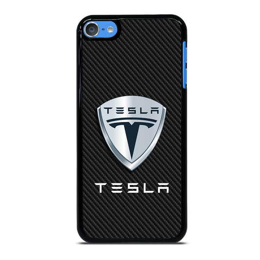 TESLA LOGO CARBON iPod Touch Case Cover