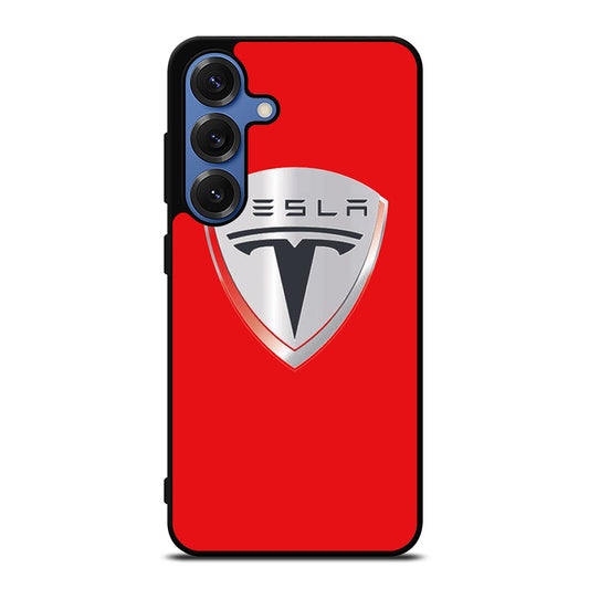 TESLA RED LOGO Samsung Galaxy Case Cover