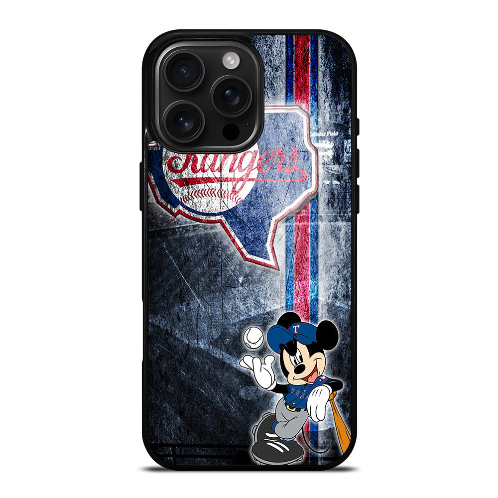 TEXAS RANGERS MICKEY MOUSE iPhone Case Cover