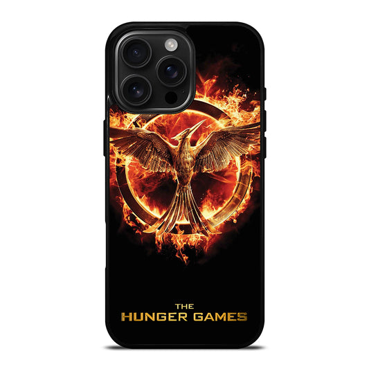 THE HUNGER GAMES BLACK LOGO iPhone Case Cover
