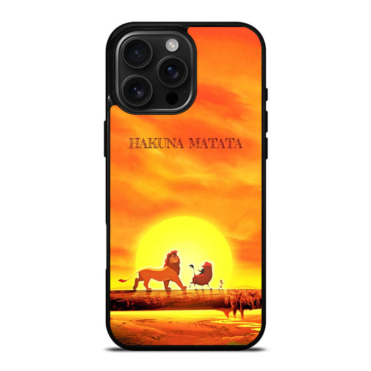 THE LION KING HAKUNA MATATA iPhone Case Cover