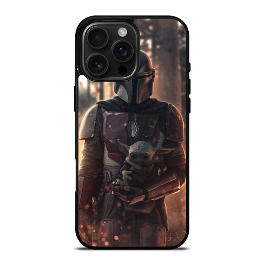 THE MANDALORIAN AND BABY YODA iPhone Case Cover