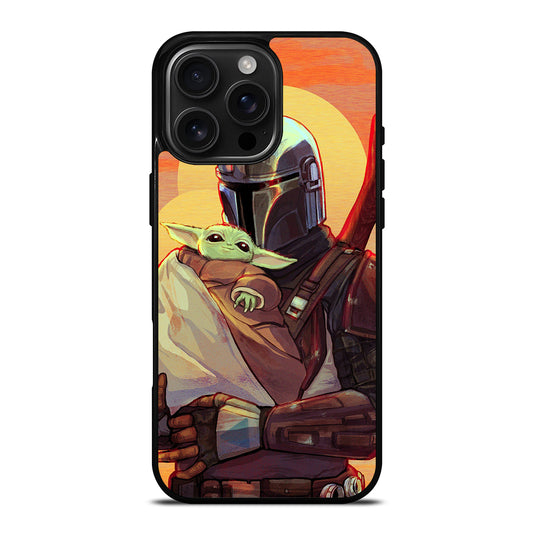 THE MANDALORIAN AND BABY YODA 2 iPhone Case Cover