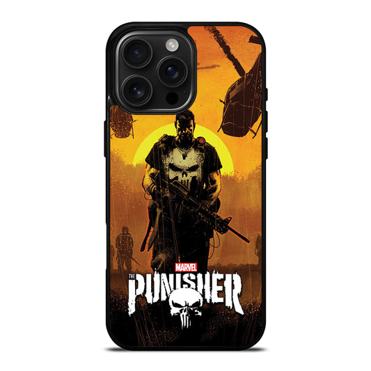 THE PUNISHER MARVEL POSTER iPhone Case Cover