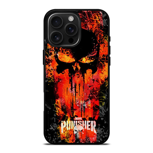 THE PUNISHER MARVEL SKULL LOGO 2 iPhone Case Cover