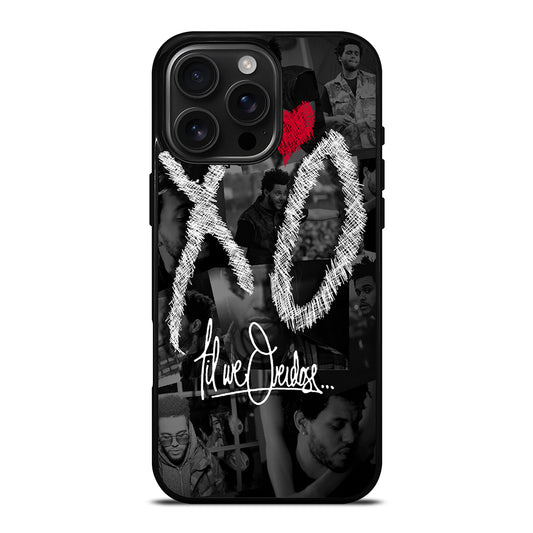 THE WEEKND XO COLLAGE LOGO iPhone Case Cover