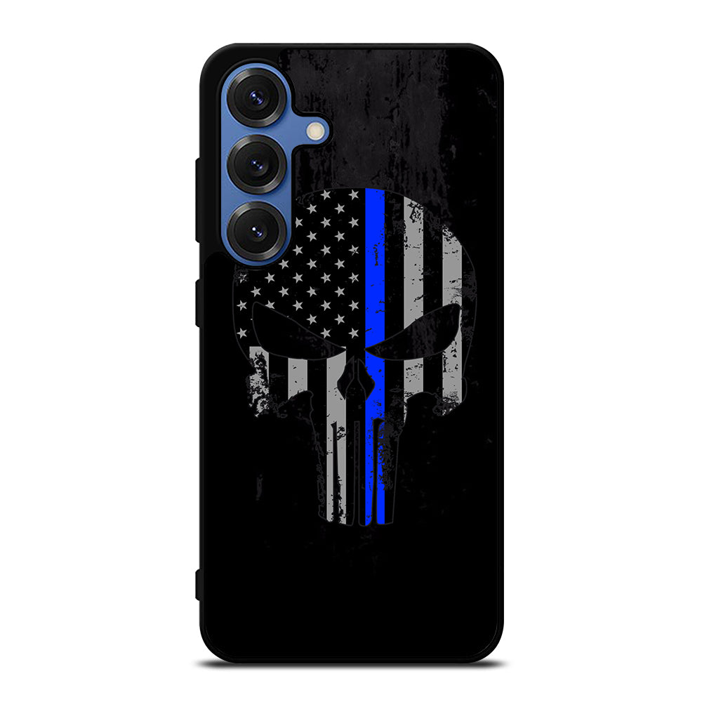 THIN BLUE LINE PUNISHER BLACK Samsung Galaxy Case Cover