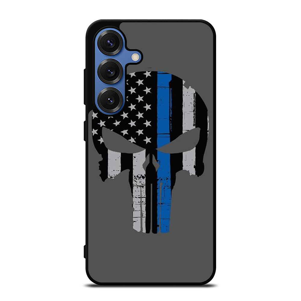 THIN BLUE LINE PUNISHER SKULL 2 Samsung Galaxy Case Cover