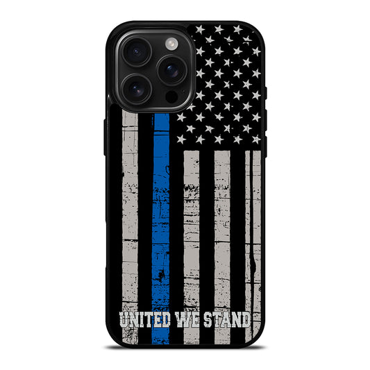 THIN BLUE LINE WE STAND iPhone Case Cover