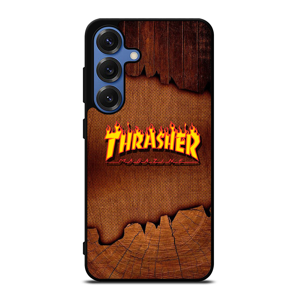THRASER MAGAZINE WOODEN Samsung Galaxy Case Cover