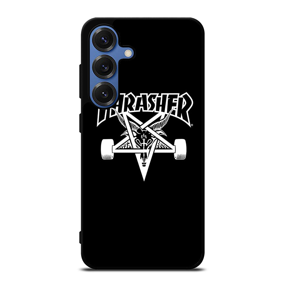 THRASER SKATEBOARD BLACK Samsung Galaxy Case Cover