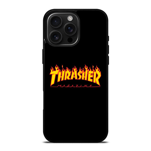 THRASHER MAGAZINE SKATEBOARD LOGO iPhone Case Cover
