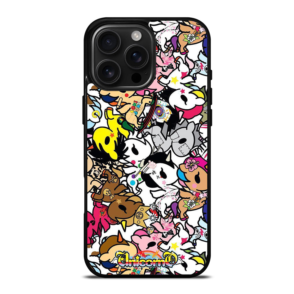 TOKIDOKI UNICORNO PATTERN 2 iPhone Case Cover