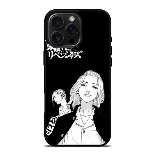 TOKYO REVENGERS BLACK WHITE iPhone Case Cover