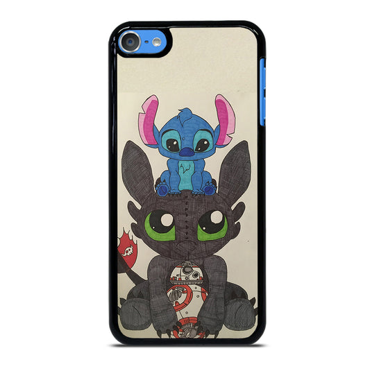 TOOTHLESS AND STITCH iPod Touch Case Cover