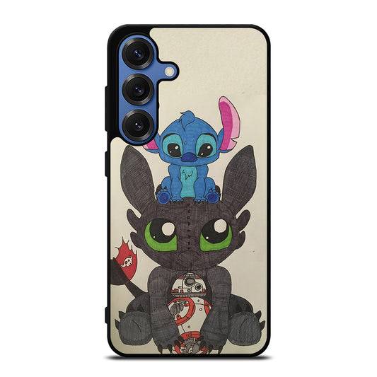 TOOTHLESS AND STITCH Samsung Galaxy Case Cover