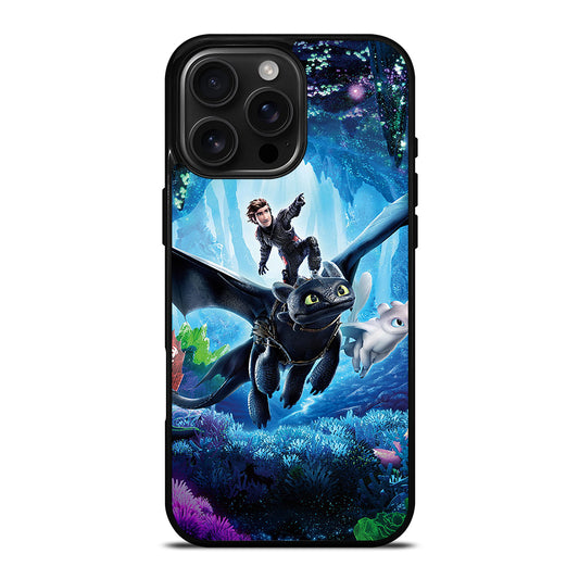TOOTHLESS DRAGON AND HICCUP iPhone Case Cover