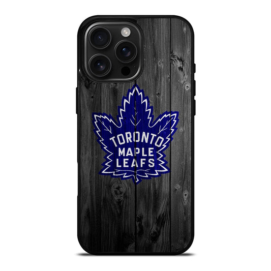 TORONTO MAPLE LEAFS WOODEN iPhone Case Cover