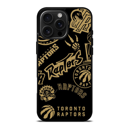 TORONTO RAPTORS LOGO COLLAGE iPhone Case Cover
