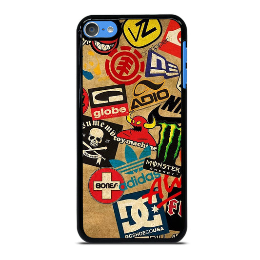 TOY MACHINE SKATEBOARD COLLAGE iPod Touch Case Cover