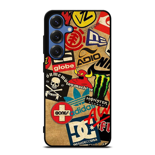 TOY MACHINE SKATEBOARD COLLAGE Samsung Galaxy Case Cover