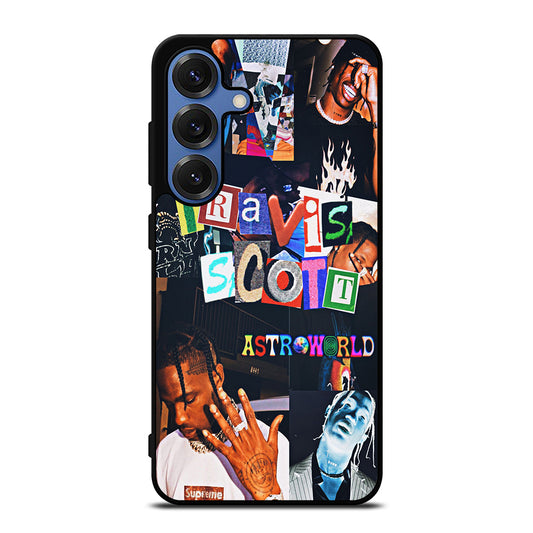 TRAVIS SCOTT RAPPER COLLAGE Samsung Galaxy Case Cover