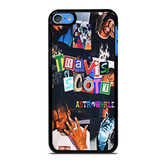TRAVIS SCOTT RAPPER COLLAGE iPod Touch Case Cover