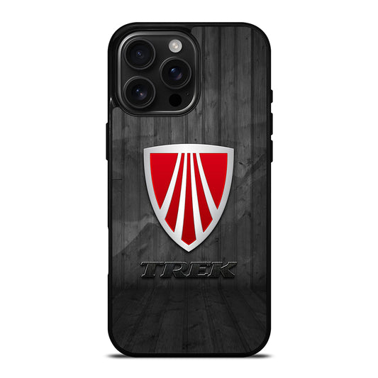TREK BIKE LOGO WOODEN iPhone Case Cover