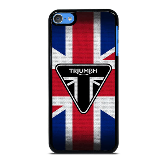 TRIUMPH MOTORCYCLE FLAG LOGO iPod Touch Case Cover