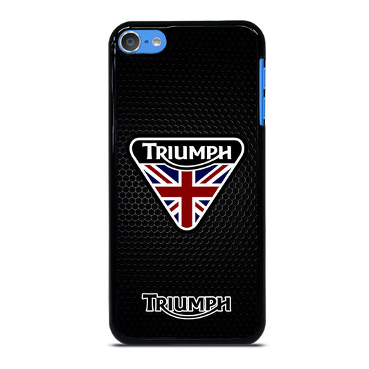 TRIUMPH MOTORCYCLE METAL LOGO iPod Touch Case Cover
