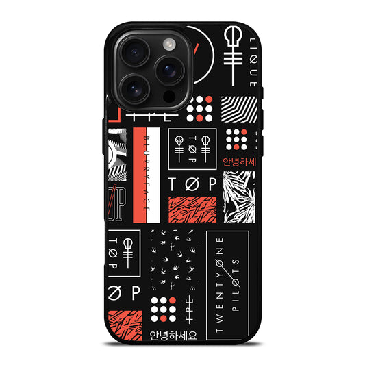 TWENTY ONE PILOTS BLURRYFACE 2 iPhone Case Cover