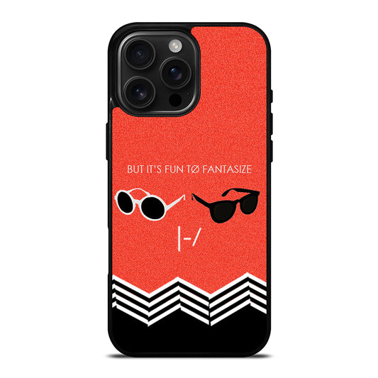 TWENTY ONE PILOTS GLASSES iPhone Case Cover