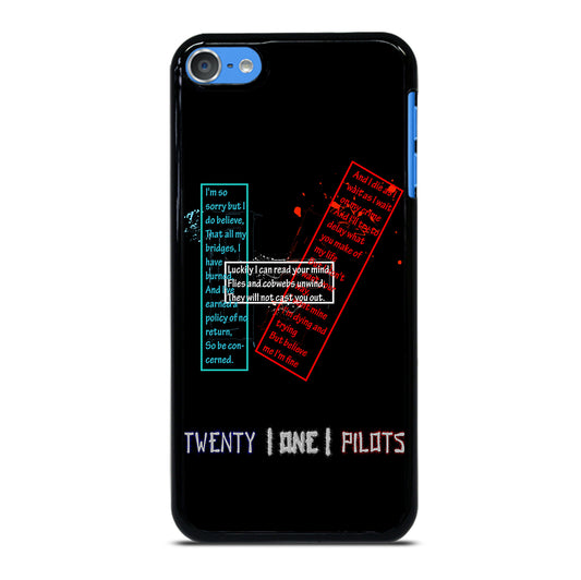 TWENTY ONE PILOTS LOGO iPod Touch Case Cover