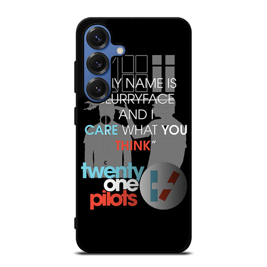 TWENTY ONE PILOTS SHOOT LYRICS Samsung Galaxy Case Cover