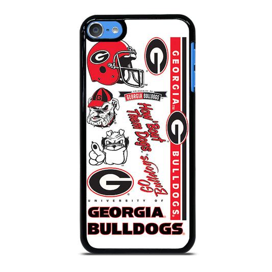 UGA GEORGIA BULLDOGS COLLAGE iPod Touch Case Cover